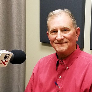 Mike Baize with Insperity in the studio at Valley Business RadioX in Phoenix, Arizona