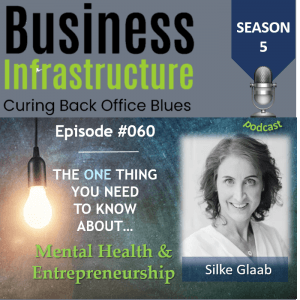 Episode 60: The One Thing You Need to Know About Mental Health & Entrepreneurship – Silke Glaab