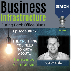 Episode 57: The One Thing You Need to Know About Conscious Capitalism – Corey Blake