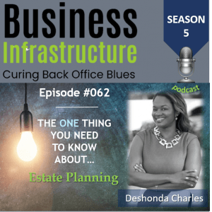 Episode 62: The One Thing You Need to Know About Estate Planning – Deshonda Charles