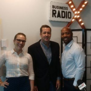 Eddie Davis with FINSYNC, Kristin Pugh with FPA of Georgia and J.R. McNair with The Velocity Company