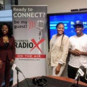 Usama Muta-Ali with Bukhari Tutoring & Health, Ashley Bella Daramola with ArtyBella and Gynella Ngounou with SELF