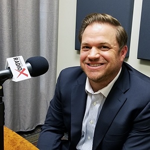 Jonathan Keyser with Keyser in the studio at Valley Business RadioX in Phoenix, Arizona