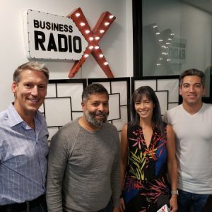 Roxana Shershin with Digital Additive, K.P. Reddy with Shadow Ventures and Chris Weissman with TopRight