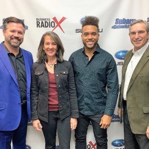 SIMON SAYS, LET’S TALK BUSINESS: Kelli Clay of Kelli Clay, Inc., Will Nobles of Vector Choice Technology Solutions, and Javier McIntosh of McIntosh Bros Productions