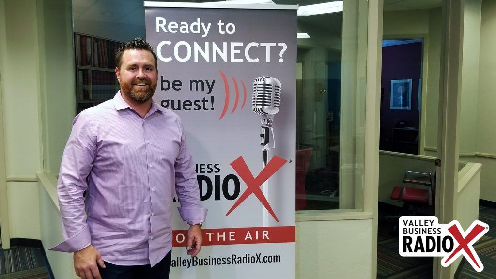 Trevor Wilde with Wilde Wealth Management Group visits the Valley Business Radio studio in Phoenix, Arizona