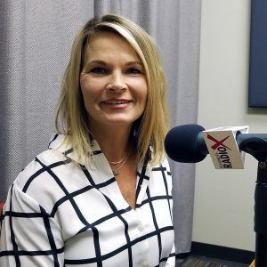 Christina Morse with RebelHR in the studio at Valley Business Radio in Phoenix, Arizona