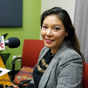 Amanda June with SmokeFire Media in the Valley Business Radio studio in Phoenix, Arizona