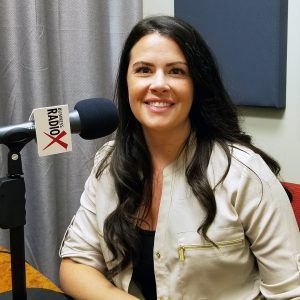 Sarah Dawn with Sarah Dawn Consulting in the studio at Valley Business Radio in Phoenix, Arizona