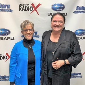 Debra Smithart-Oglesby and Terri Jondahl of CAB Incorporated