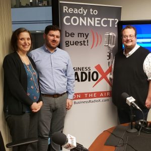 Alison Mercer, Michael Rohling and Ben Williams with Georgia State University