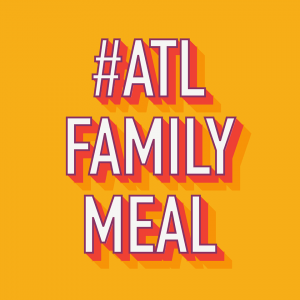 Michael Lennox with ATLFAMILYMEAL