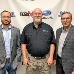 SIMON SAYS, LET’S TALK BUSINESS: Tricia Houston of MMR LIVE Experience Design, Josh Sweeney of FounderScale, and Larry Talbert of Talbert Insurance Services