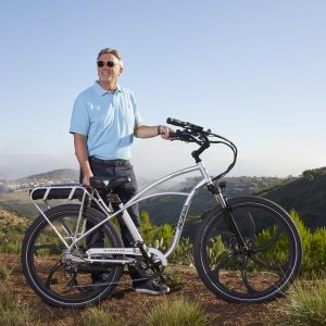 Don DiCostanzo with Pedego Electric Bikes