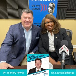 Georgia Dental Association:  President Dr. Louvenia Annette Rainge, Rainge Family Dental, and President-Elect Dr. Zach Powell, Powell Dentistry Group