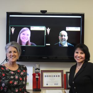 Laura Hemenway With Paradigm Solutions Rob Buelow and Amy O’Reilly With AZNext