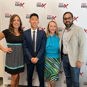 Daniel Hwang, Founder of Twenty Five Marketing, Amanda Groover of DCO Commercial Flooring & Dennis Santiago of Sotheby’s International Realty