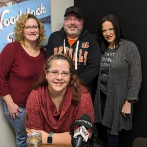 Toni Kirkland with The Hidden Bookshelf, Travel Agent Jo’El Lapp and Kelly Nagel with Nagel’s Bagels