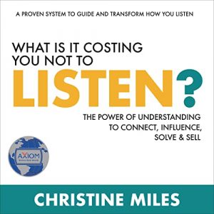 Author and Keynote Speaker Christine Miles