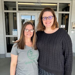 Nicole McGiboney with Gibb Grows and Rebecca Armstrong with the City of Jefferson