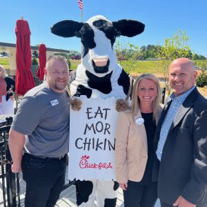 Ribbon Cutting at New Chick-fil-A Restaurant in Jefferson