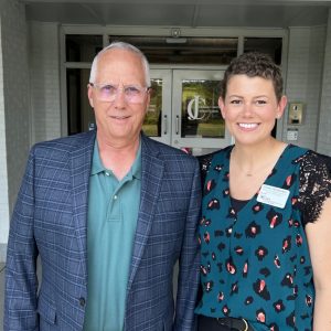 Kristen Romanowski & Steve Wittry with Piedmont CASA