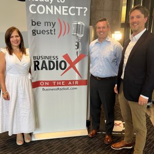 Gloria Mattei with Nothing Bundt Cakes and Matthew Foster with Frazier & Deeter