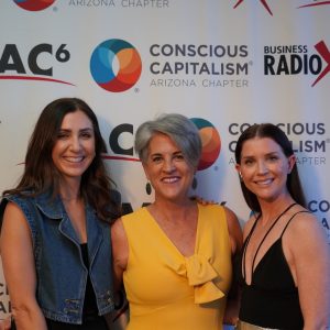 Nicole Myden with Nicole Myden, LLC and Lisa Boettcher and Sage Aubrey with House of Nectar