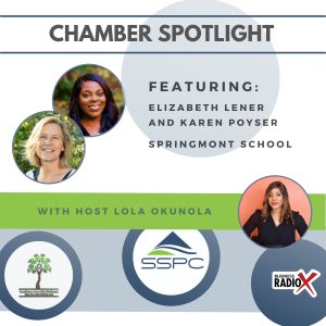 Elizabeth Lener and Karen Poyser with Springmont School