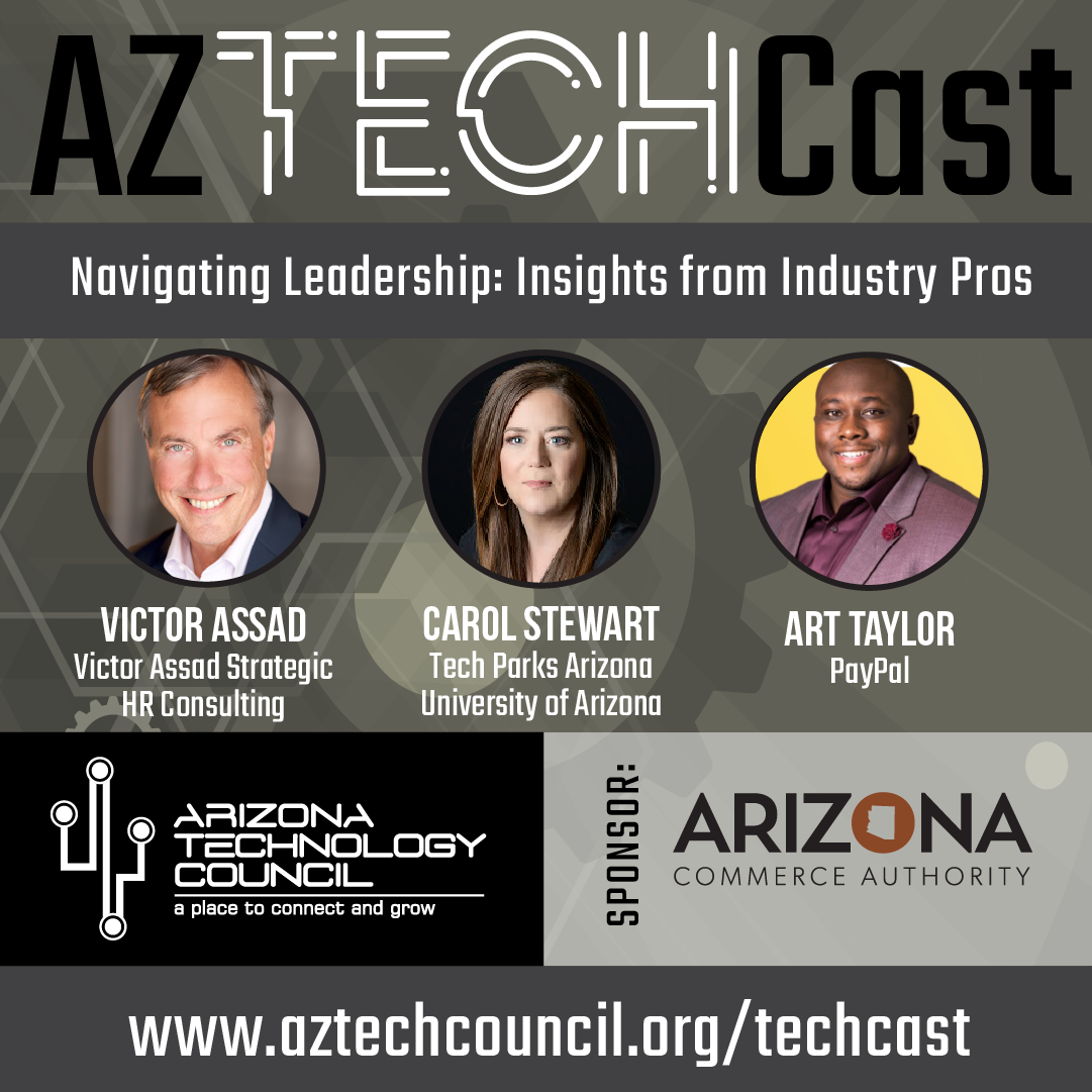 AZ TechCast Navigating-Leadership-Insights-from-Industry-Pros-feature