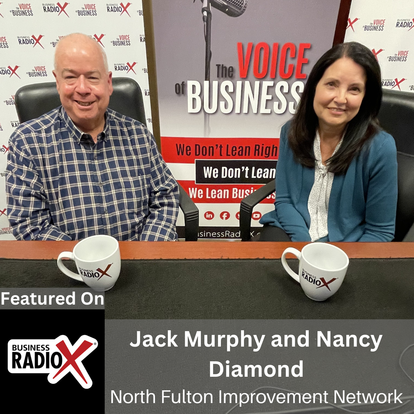 North Fulton Business Radio Jack Murphy and Nancy Diamond, North Fulton Improvement Network