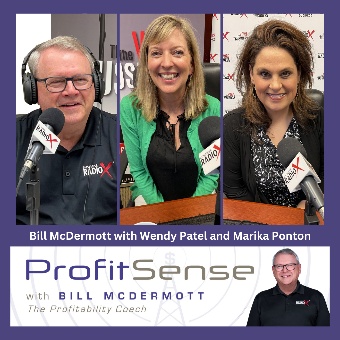 North Fulton Studio Wendy Patel, HR Solutions Atlanta, Marika Ponton, Office Angels, with Bill McDermott, The Profitability Coach