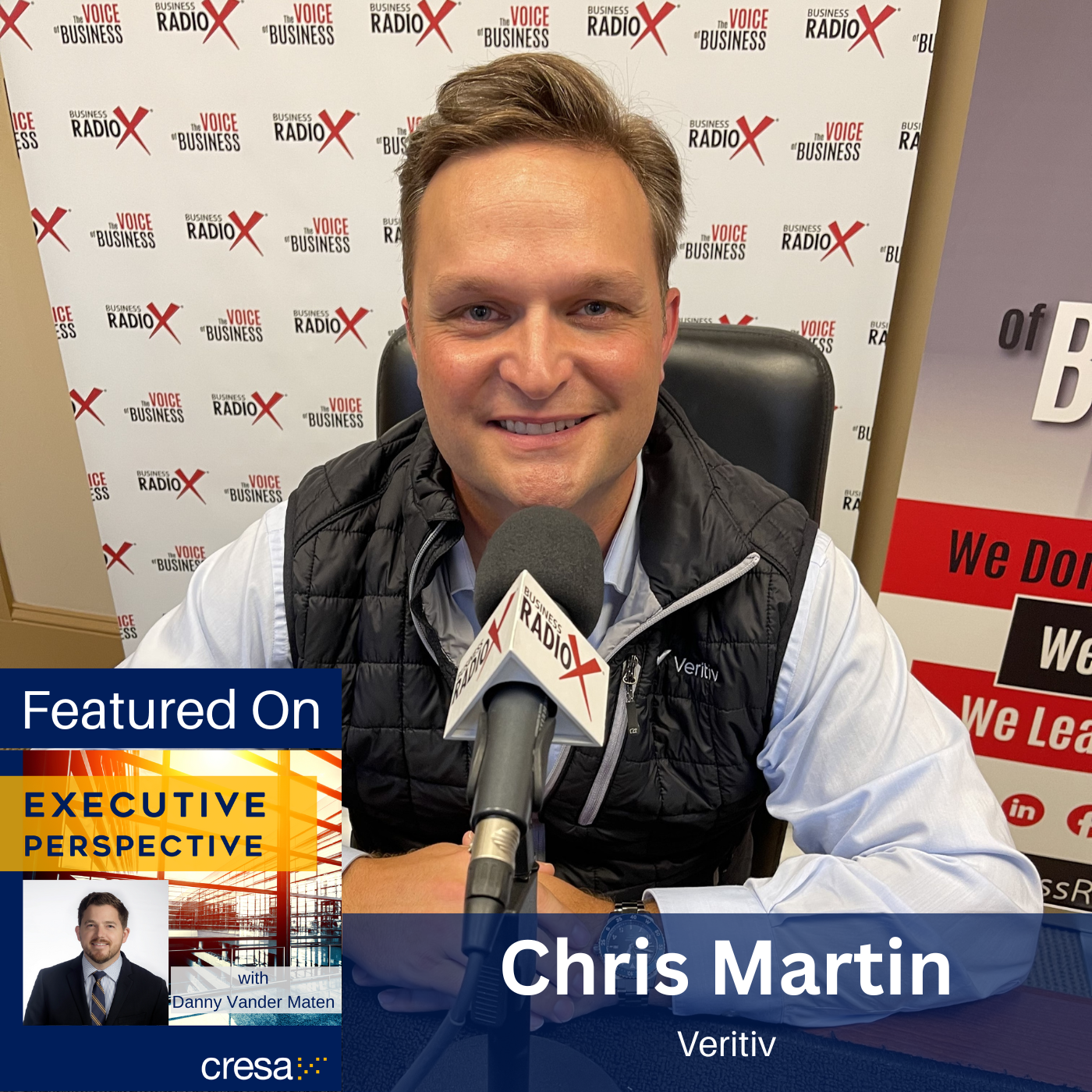 Executive Perspective Leadership Lessons from the Navy to Veritiv, with Chris Martin, Veritiv, on the Executive Perspective podcast with Danny Vander Maten