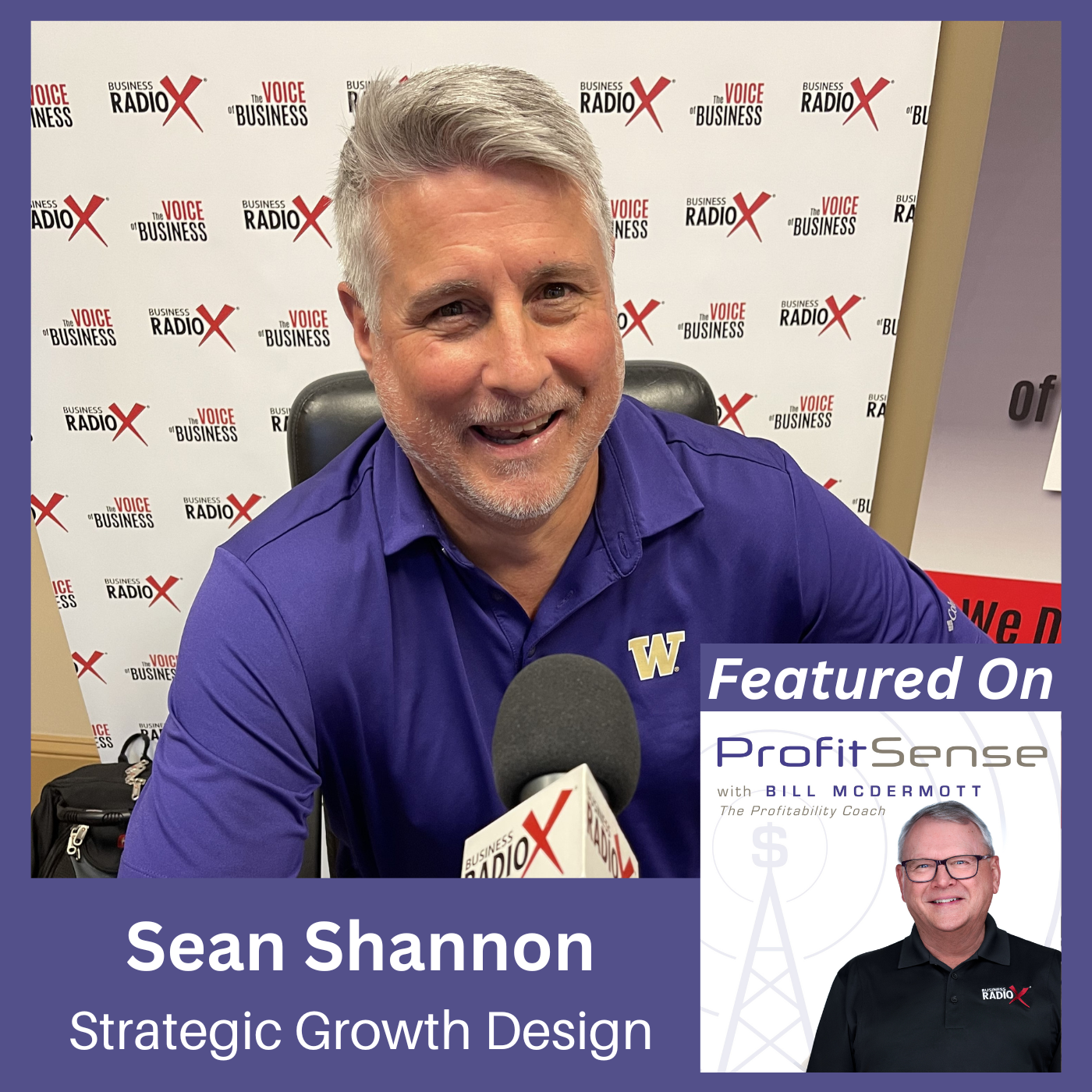 The Fundamental Breakdown Between Sales and Marketing, with Sean Shannon, Strategic Growth Design, as heard on ProfitSense with host Bill McDermott