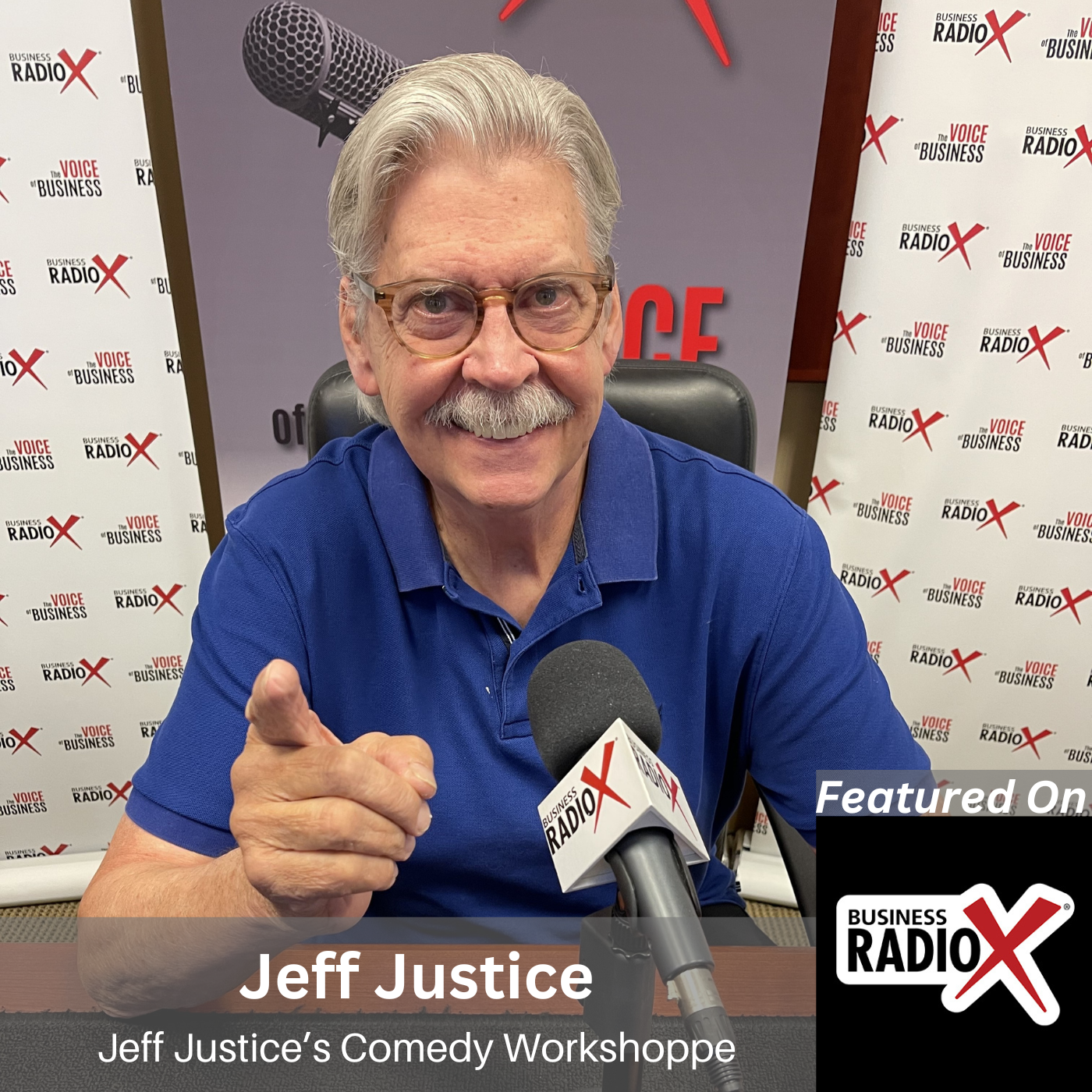 Injecting Humor into Business, with Comedian Jeff Justice, on North Fulton Business Radio with host John Ray