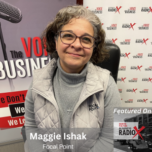 Empowering Women in Business with Maggie Ishak, Focal Point Coaching, on North Fulton Business Radio with host John Ray