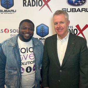 Trip Selman with Northeast Georgia Council, Boy Scouts of America and Seun Shobo with Voiceover Solutions