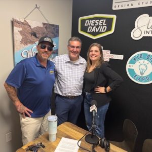 Robert Murray with HWA, Kelly Habowski wtih Keller Williams and Dereck Jensen with Jensen’s Precision Power Washing