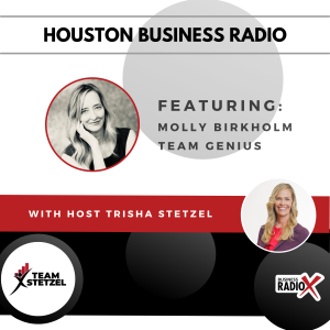 Molly Birkholm with Team Genius