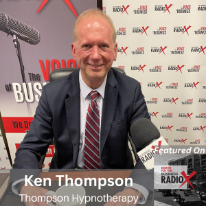 Hypnotherapy for Stress, Trauma, and Healing with Ken Thompson, on North Fulton Business Radio with host John Ray