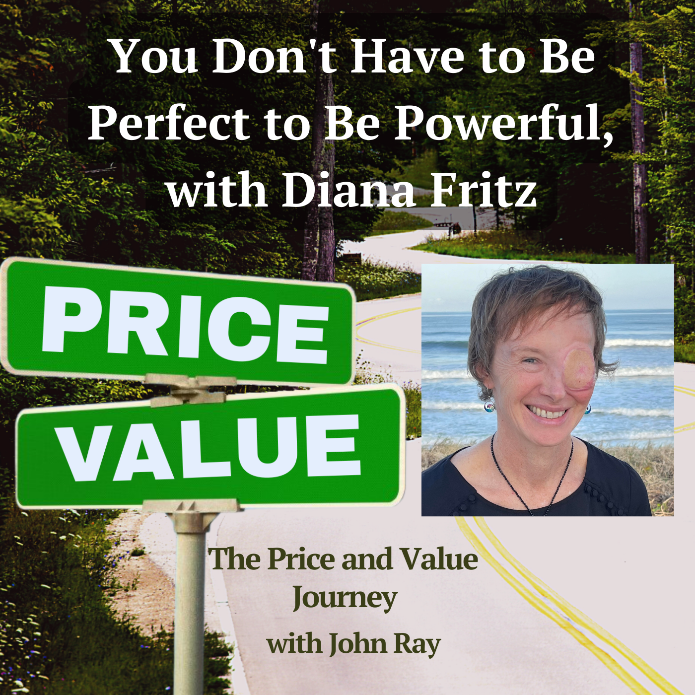 You Don't Have to Be Perfect to Be Powerful, with Diana Fritz, on The Price and Value Journey podcast with host John Ray