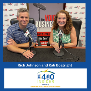 North Fulton Economic Alliance Launch with Rich Johnson, on the GNFCC 400 Insider podcast with Kali Boatright