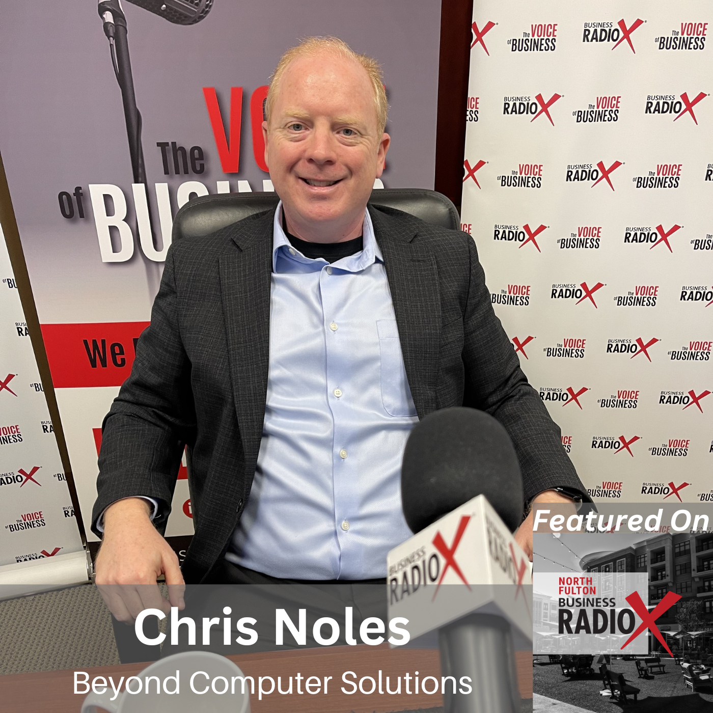 AI, Cyber Threats, and Your Business with Chris Noles, Beyond Computer Solutions, on North Fulton Business Radio with host John Ray