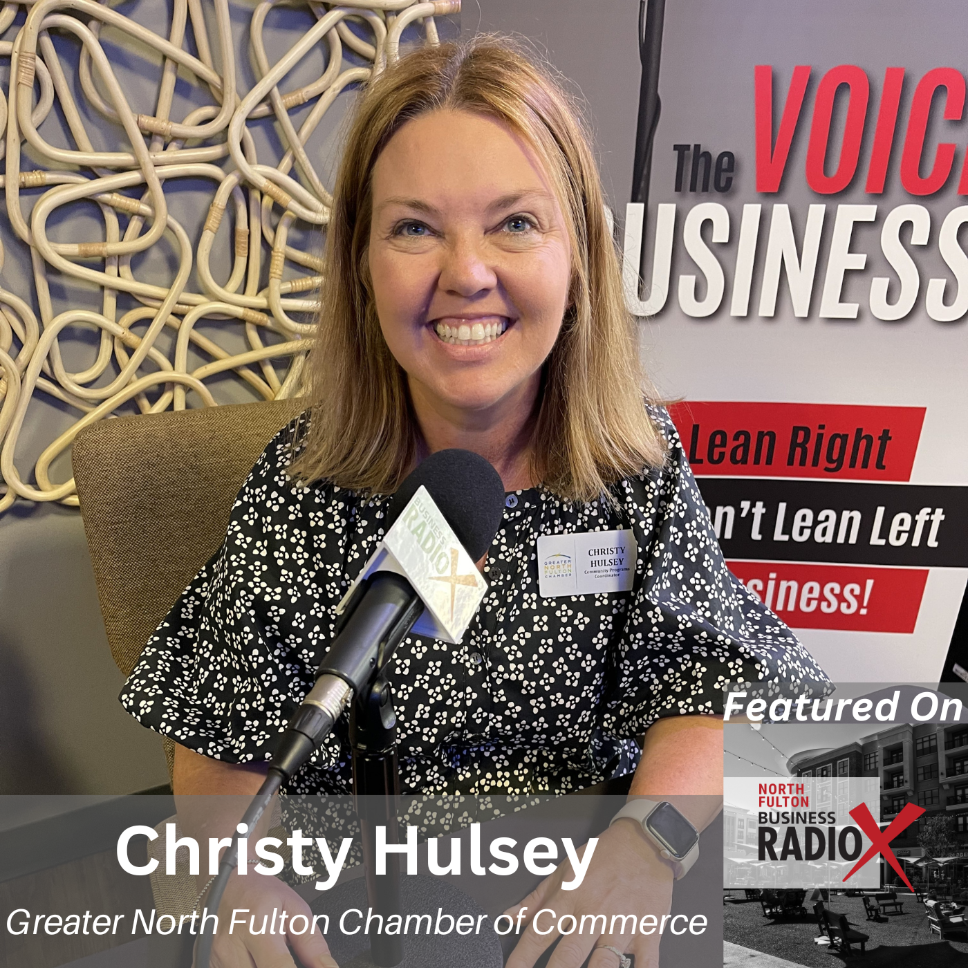 North Fulton Business Radio Christy Hulsey, Greater North Fulton Chamber of Commerce, LIVE from the 2025 GNFCC BOLD Women’s Leadership Summit on North Fulton Business Radio with host John Ray