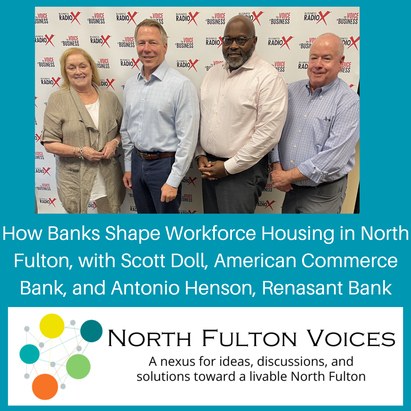 North Fulton Studio How Banks Shape Workforce Housing in North Fulton, on the North Fulton Voices podcast