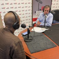 Host DePriest Waddy with Mark Wilkison, Columns Fundraising,, on the Good2Give podcast