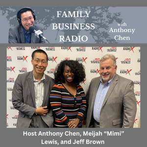 Meijah Lewis on Sugar Daddy Cookies, Jeff Brown on Cybersecurity, on Family Business Radio with host Anthony Chen