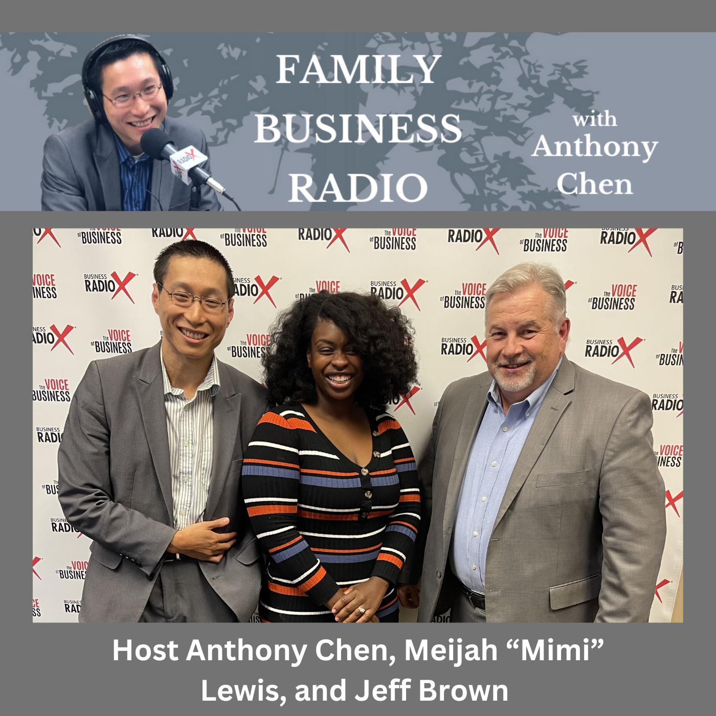 Family Business Radio Meijah Lewis on Sugar Daddy Cookies, Jeff Brown on Cybersecurity, on Family Business Radio with host Anthony Chen